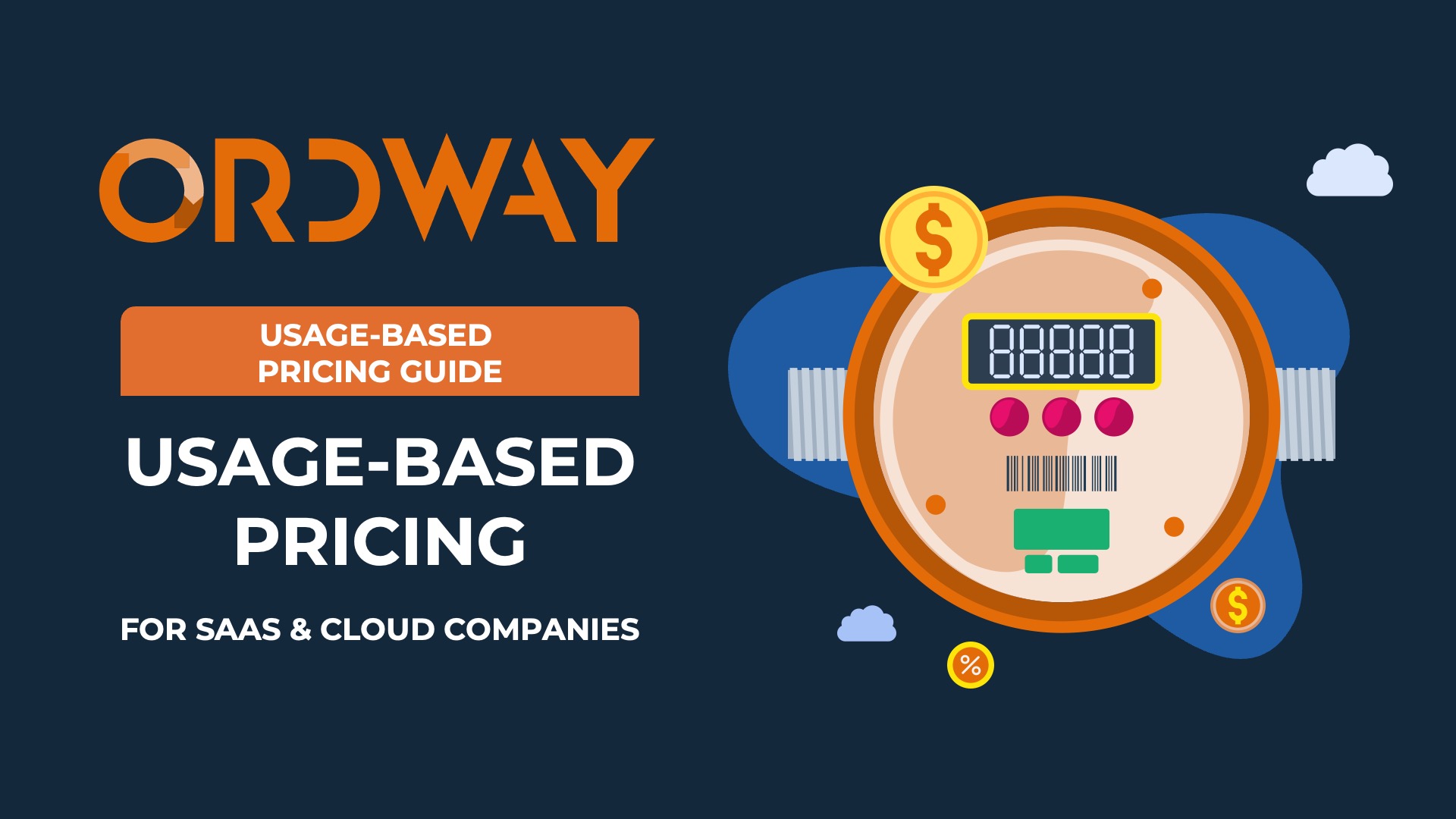 usage based pricing guide preview image with orange electric meter