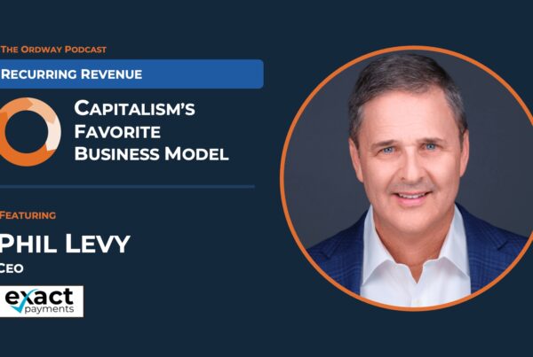 video preview for emerging payment technologies podcast interview with headshot of phil levy CEO of exact payments