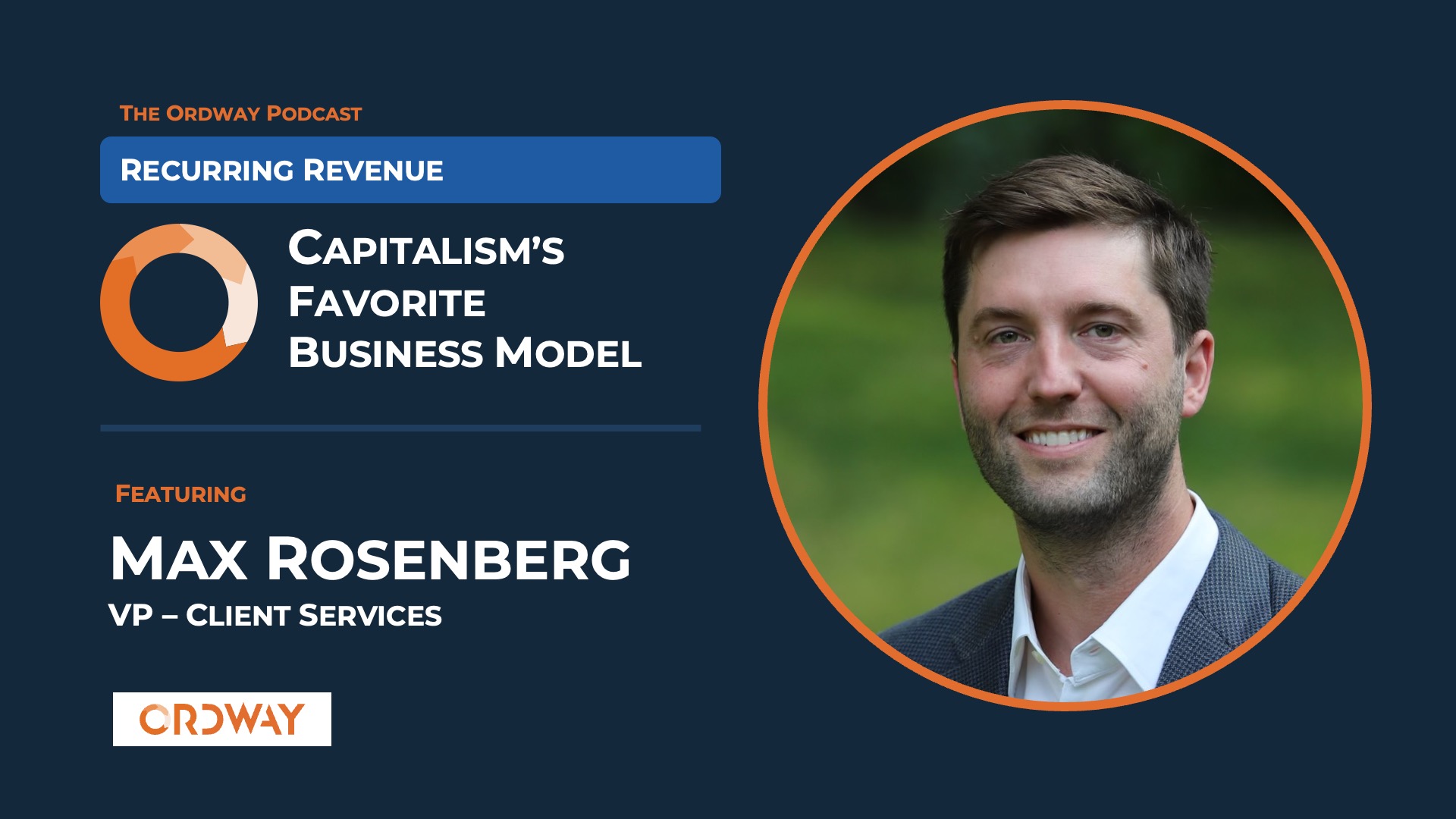 podcast episode preview with headshot of max rosenberg vp of client services for roadway