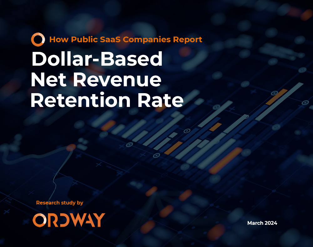 Dollar-based net revenue retention rate research study cover