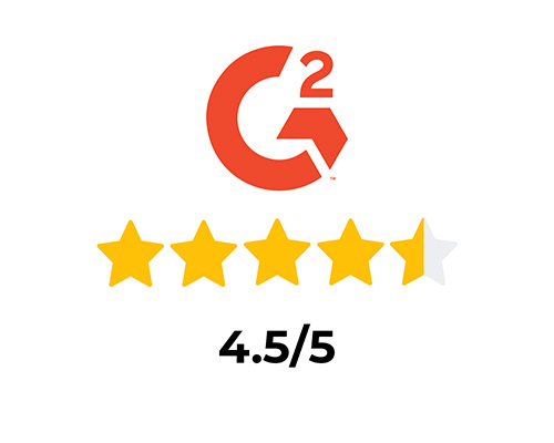 online review with 4.5 out of 5 stars