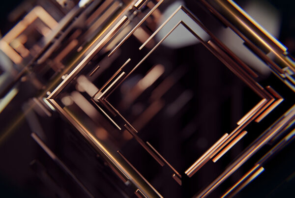 Row of diamond shaped award plaques for G2 badges