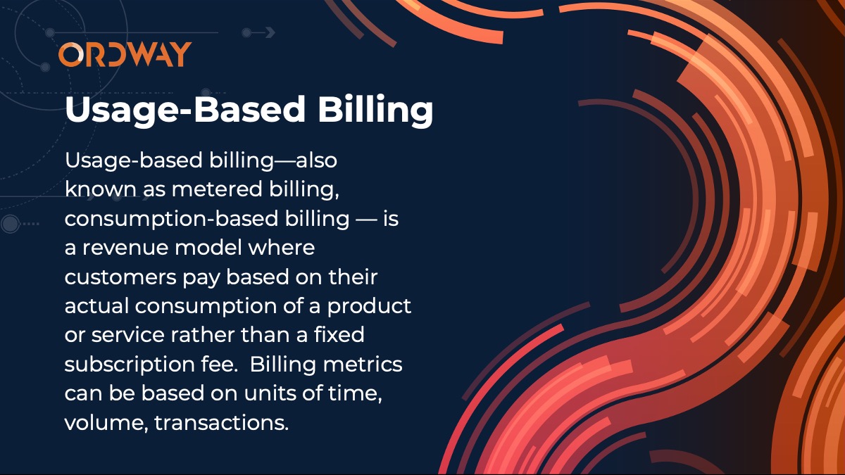 What is Usage-Based Billing?