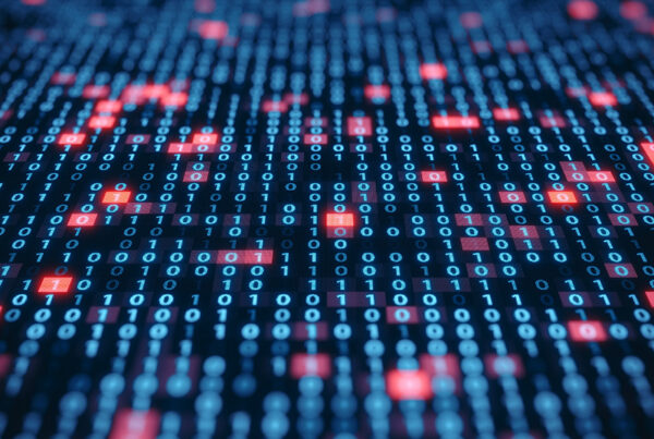 metered consumption data from AI service flowing into billing system