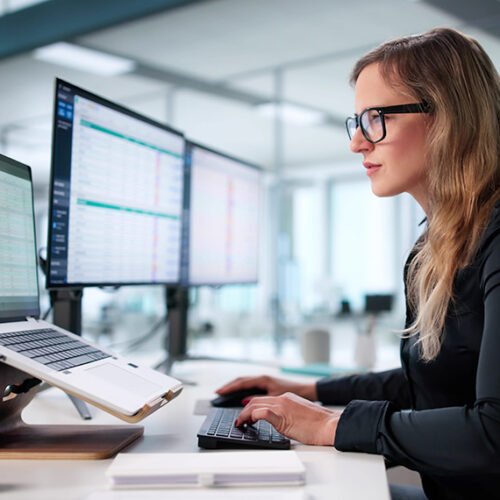 auditor comparing revenue subledger to general ledger