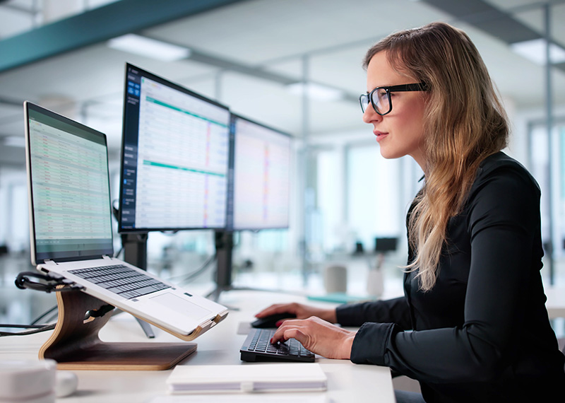 auditor comparing revenue subledger to general ledger